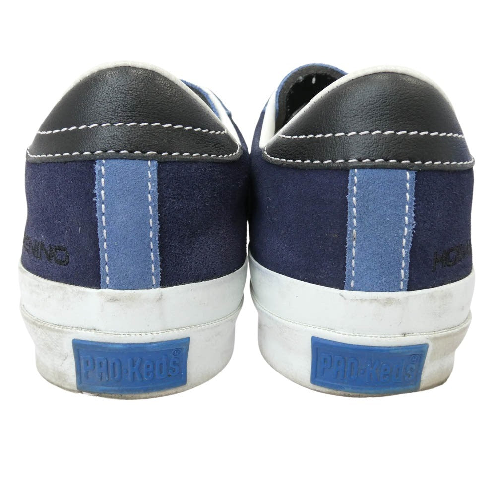 PRO-Keds プロケッズ PN1021H1 ROYAL PLUS SUEDE LO スニーカー ネイビー系 ホワイト系 26.5cm【中古】