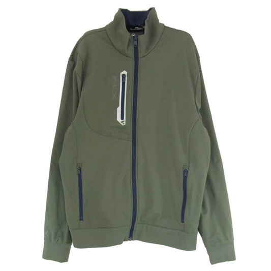 RALPH LAUREN ラルフローレン RLX ストレッチ ジップ ジャケット カーキ系 SP【中古】
