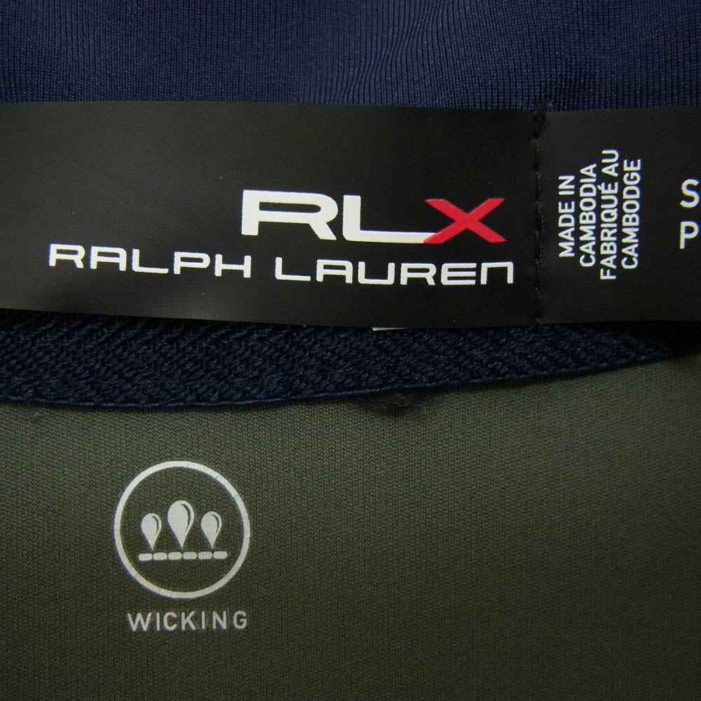 RALPH LAUREN ラルフローレン RLX ストレッチ ジップ ジャケット カーキ系 SP【中古】