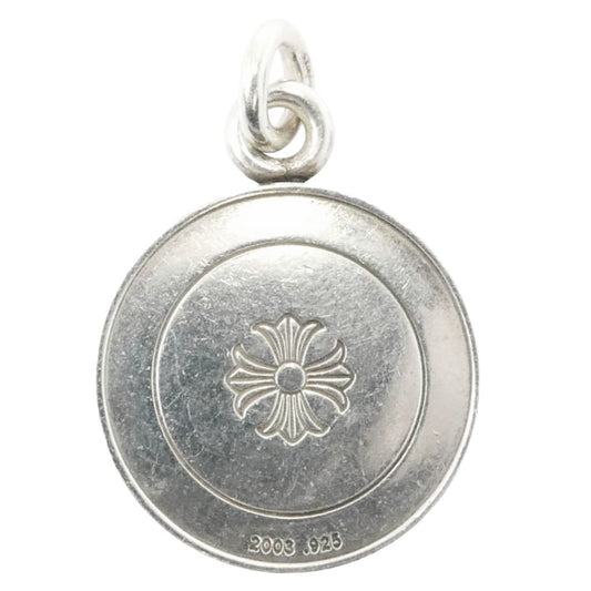 CHROME HEARTS クロムハーツ（原本無） ANGL MDL V1 FUCK YOU エンジェルメダル ファックユー チャーム V1 ペンダントトップ シルバー系【中古】