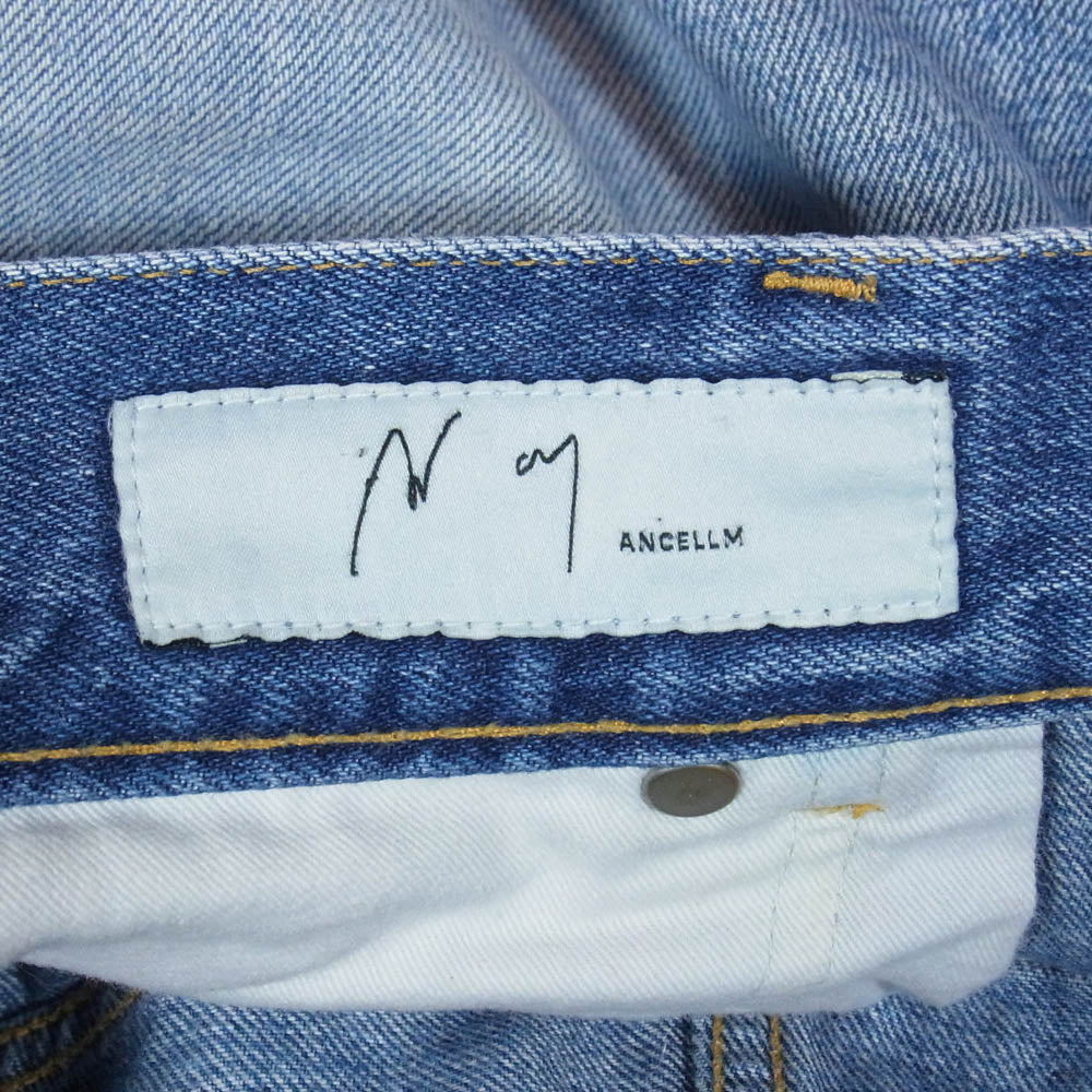 ANCELLM アンセルム 24SS ANC-PT03-B SELVEDGE TAPERED 5P DENIM