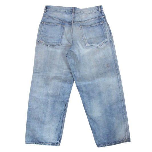 ANCELLM アンセルム 24SS ANC-PT03-RE REMAKE SELVEDGE TAPERED 5P DENIM PANTS リメイク セルビッジ テーパード デニムパンツ ジーンズ インディゴブルー系 3【中古】