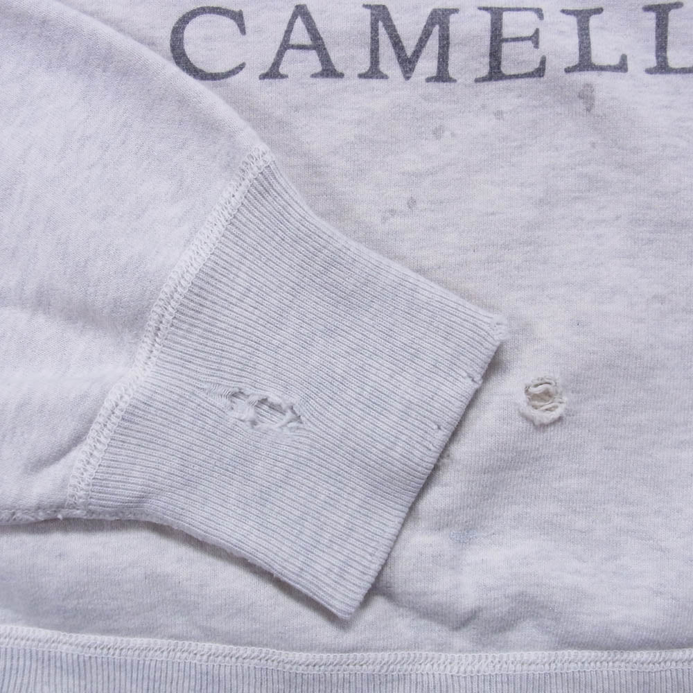 SAINT MICHAEL セントマイケル 21AW SM-A21-0000-029 RGLN SWT SH_CAMELLIA カメリア クルーネック スウェット トレーナー グレー系 不明【中古】