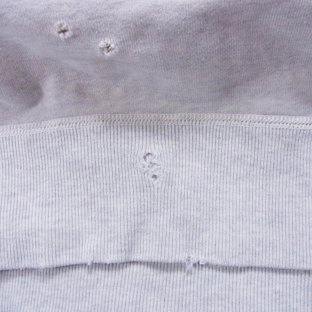 SAINT MICHAEL セントマイケル 21AW SM-A21-0000-029 RGLN SWT SH_CAMELLIA カメリア クルーネック スウェット トレーナー グレー系 不明【中古】