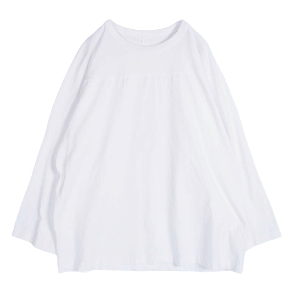 COMOLI コモリ 21AW U03-05001 フットボール Tシャツ ホワイト系 3【中古】