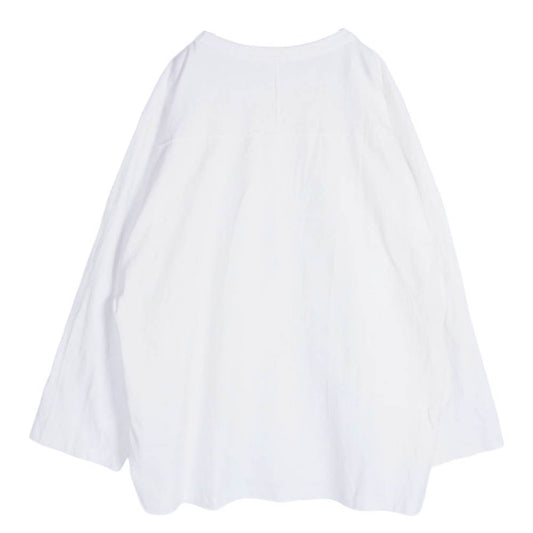 COMOLI コモリ 21AW U03-05001 フットボール Tシャツ ホワイト系 3【中古】