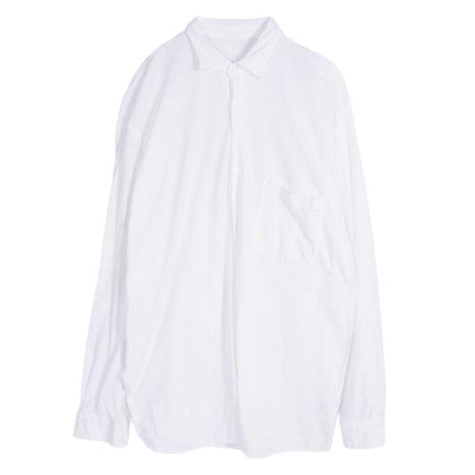 COMOLI コモリ 23SS X01-05016 コットンジャージ コモリシャツ 長袖 シャツ ホワイト ホワイト系 3【中古】