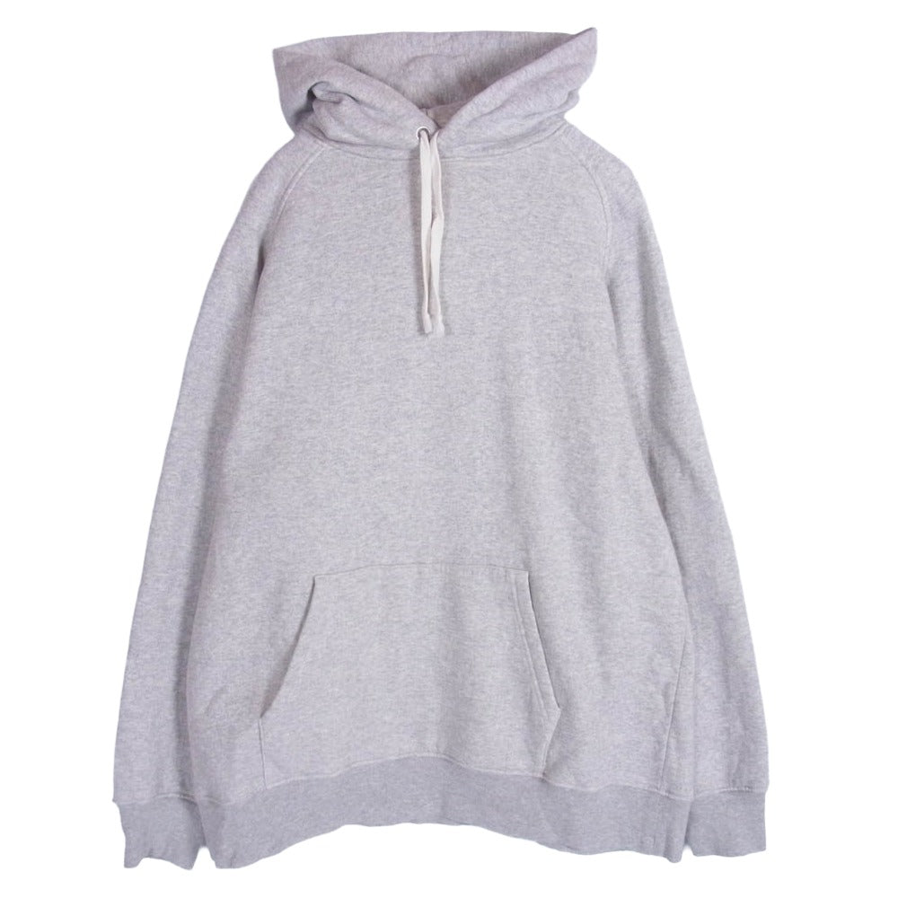COMOLI コモリ 21AW U03-05002 コットン吊裏毛パーカー グレー系 4【中古】