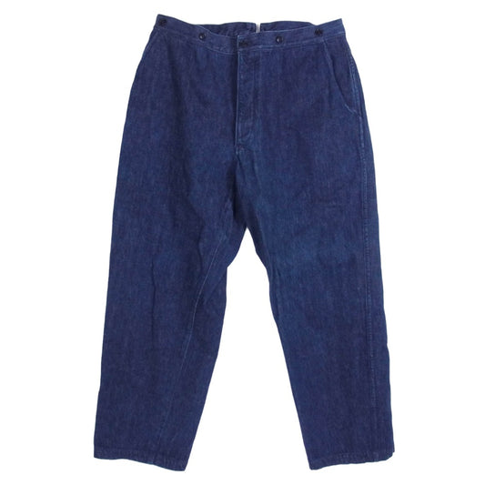 COMOLI コモリ 22SS V01-03002 デニムオーバーパンツ インディゴ インディゴブルー系 3【中古】