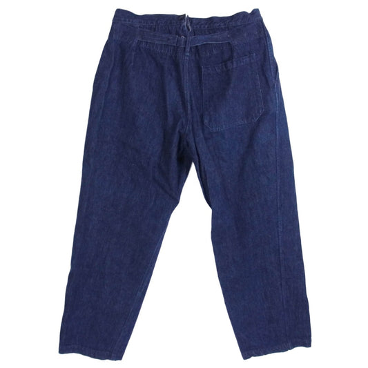 COMOLI コモリ 22SS V01-03002 デニムオーバーパンツ インディゴ インディゴブルー系 3【中古】