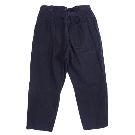 COMOLI コモリ 22AW W03-03002 デニムオーバーパンツ ブラック系 3【中古】