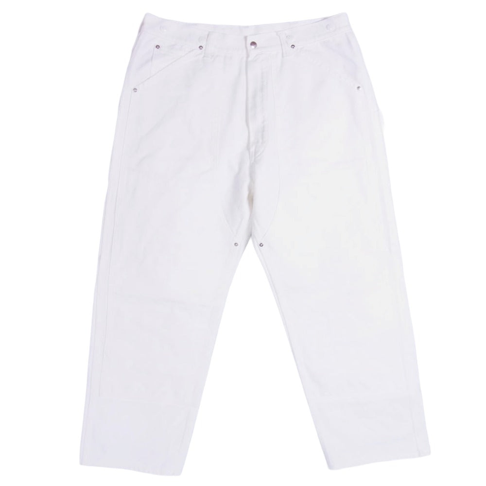 COMOLI コモリ 21SS T01-03009 コットンダック ペインターパンツ ホワイト系 3【中古】