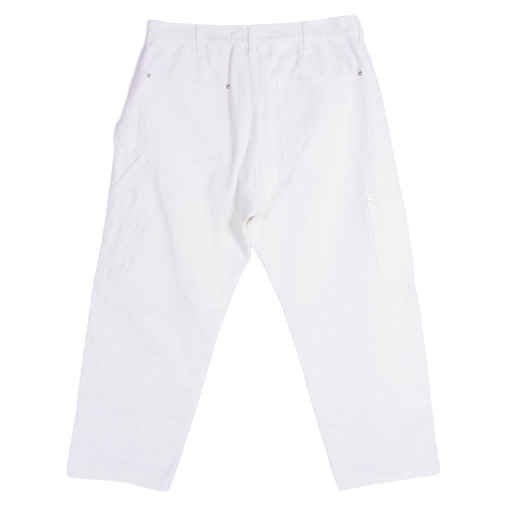 COMOLI コモリ 21SS T01-03009 コットンダック ペインターパンツ ホワイト系 3【中古】
