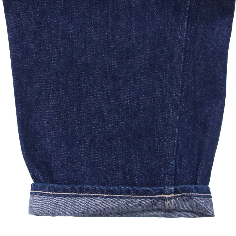 COMOLI コモリ 21SS T01-03004 ベルテッド デニムパンツ インディゴ インディゴブルー系 3【中古】