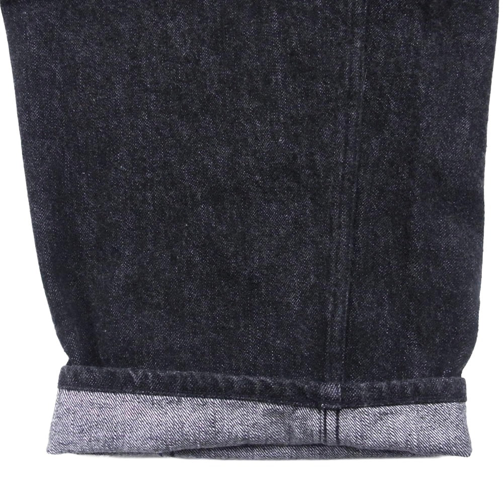 COMOLI コモリ 21AW U03-03011 ベルテッド デニムパンツ ブラックエクリュ ブラック系 4【中古】