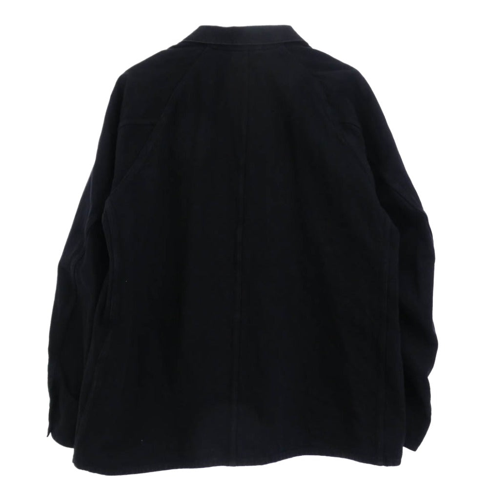 COMOLI コモリ 21AW U03-01013 デニムワークジャケット ブラック系 4【中古】