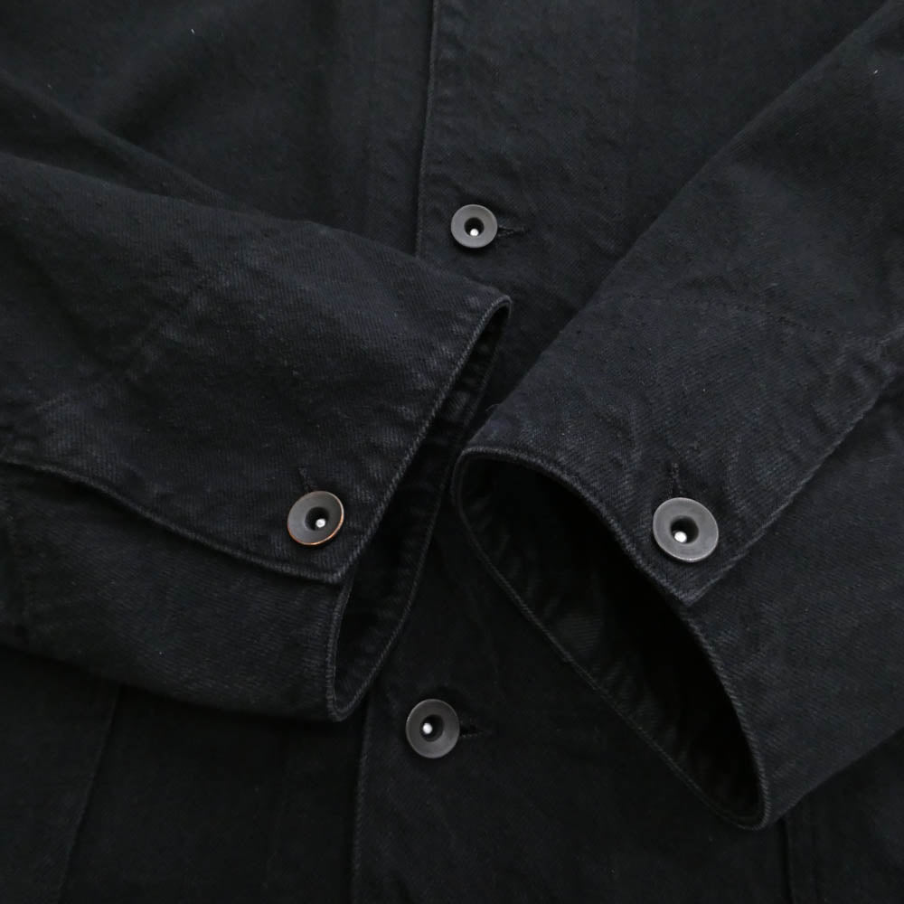 COMOLI コモリ 21AW U03-01013 デニムワークジャケット ブラック系 4【中古】