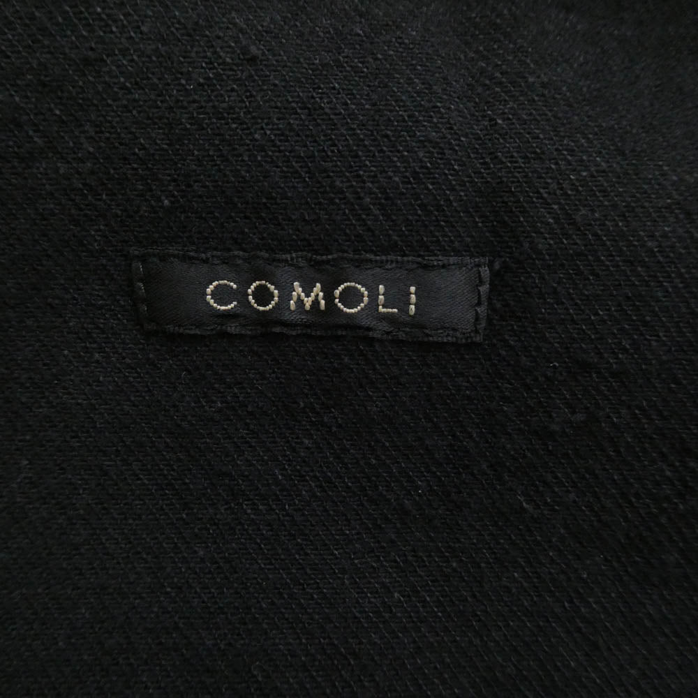 COMOLI コモリ 21AW U03-01013 デニムワークジャケット ブラック系 4【中古】