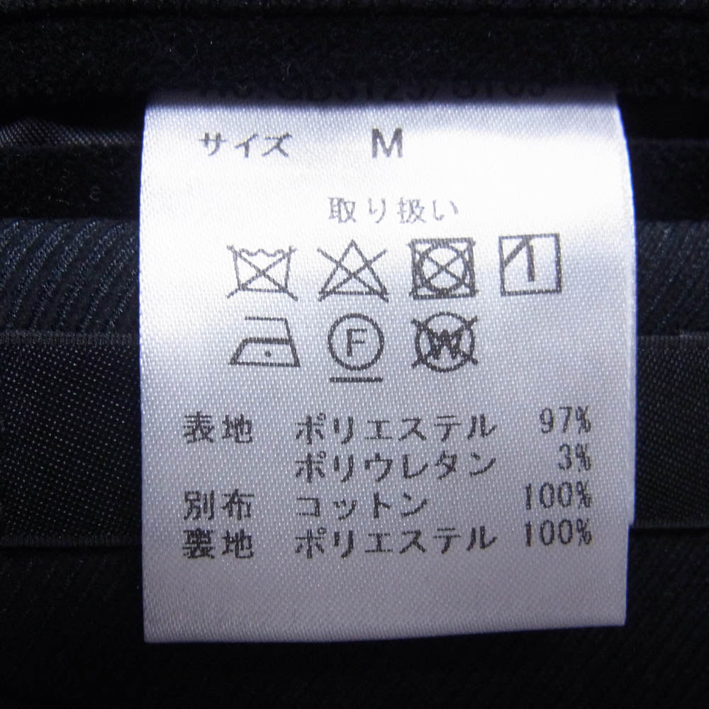 glamb グラム GB0125/ST05 Montmartre Tailored Jacket 総柄 ダブルブレスト モンマルトル テーラード ジャケット ブラック系 M【中古】
