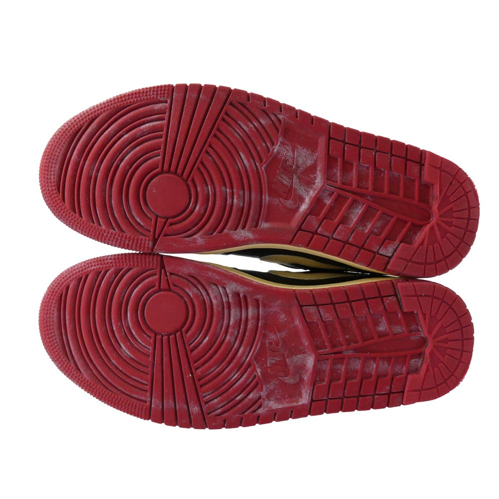 NIKE AIR JORDAN ナイキ ジョーダン IB8958-001 Nigel Sylvester ナイジェルシルベスター Air Jordan 1 Retro Low OG AJ1 Better With Time エアジョーダン レトロ ロー スニーカー ブラック系 クリーム系 26.5cm【中古】