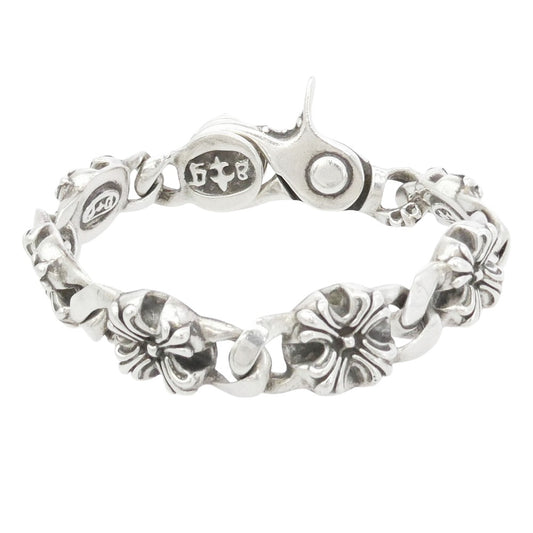 A&G エーアンドジー クロスリンク クリップ ブレスレット シルバー系【中古】