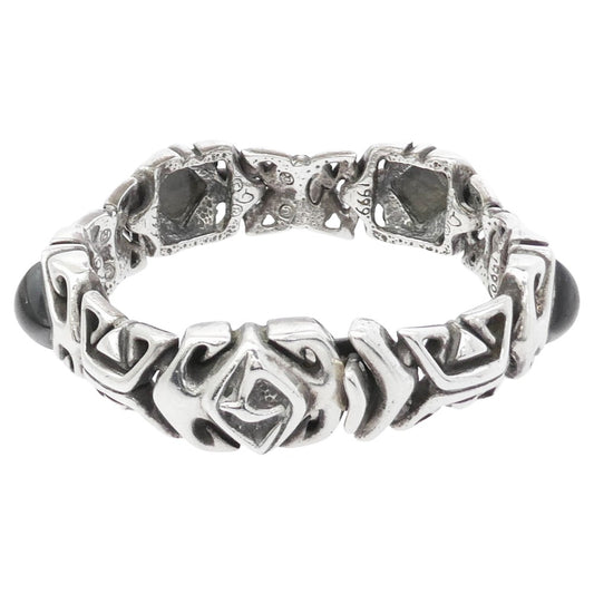 NAGUAL ナグァール ストーン付き シャーマン ブレスレット シルバー系【中古】