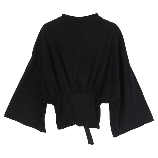 Rick Owens リックオウエンス DRKSHDW ダークシャドウ 21SS DS01B7204-RN LAUNCHED CROP TEE ローンチド クロップド 半袖 Tシャツ ブラック系 XS【中古】