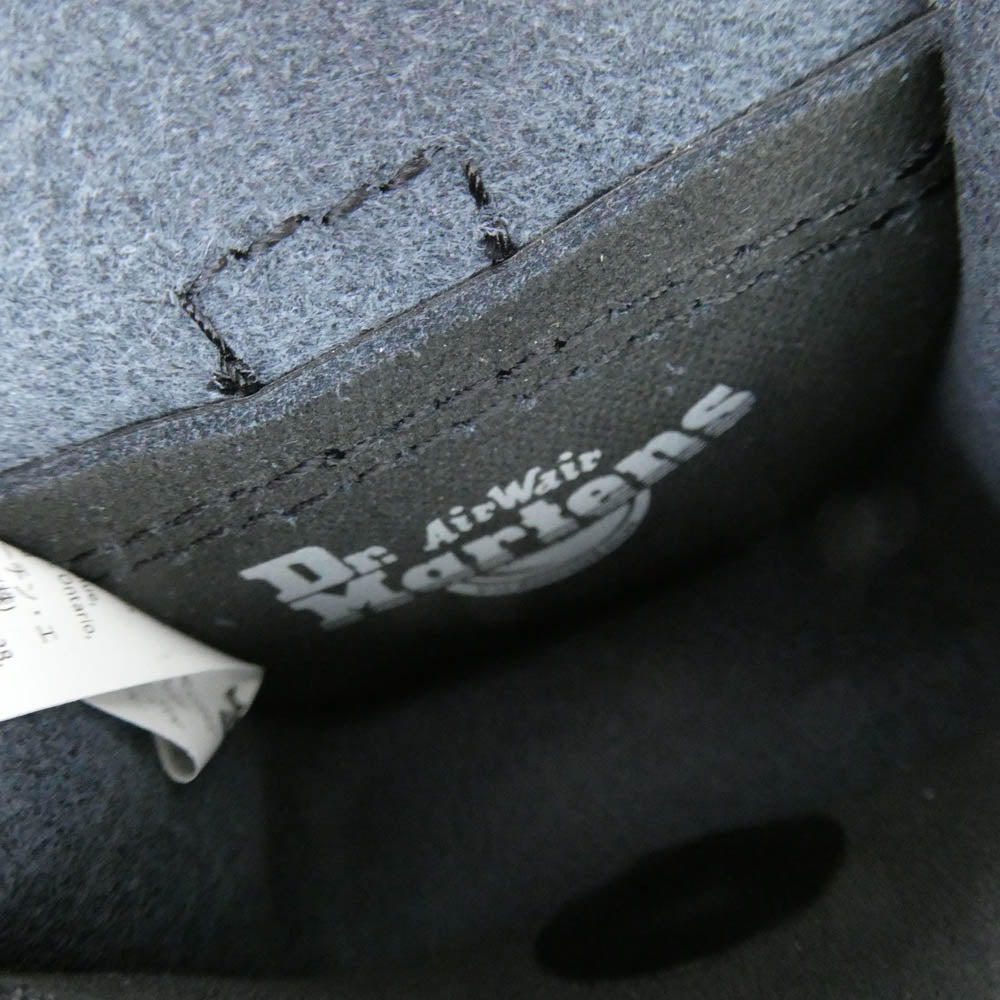 Dr.Martens ドクターマーチン 41458001 レザー ポーチ キーリング キーケース アクセサリー ブラック系【極上美品】【中古】