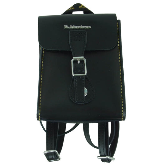 Dr.Martens ドクターマーチン AD103001 Micro Leather Backpack マイクロ レザー バックパック バッグ リュック ブラック系【美品】【中古】