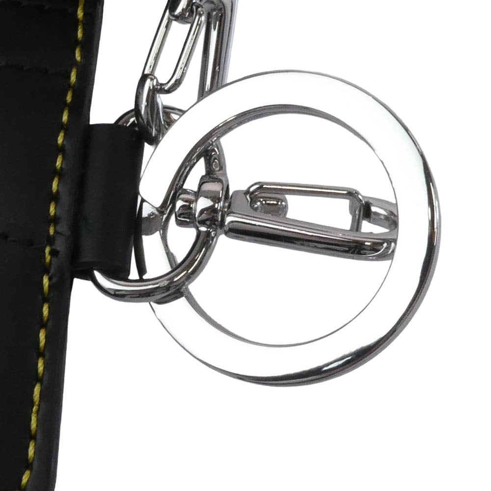 Dr.Martens ドクターマーチン 41429001 カードホルダー カードケース ストラップ付 ブラック系【極上美品】【中古】