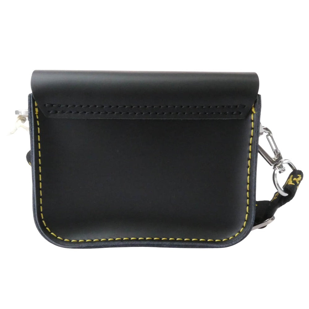 Dr.Martens ドクターマーチン AD105001 5inch SATCHEL BAG 5インチ サッチェル バッグ ブラック系 シルバー系【極上美品】【中古】