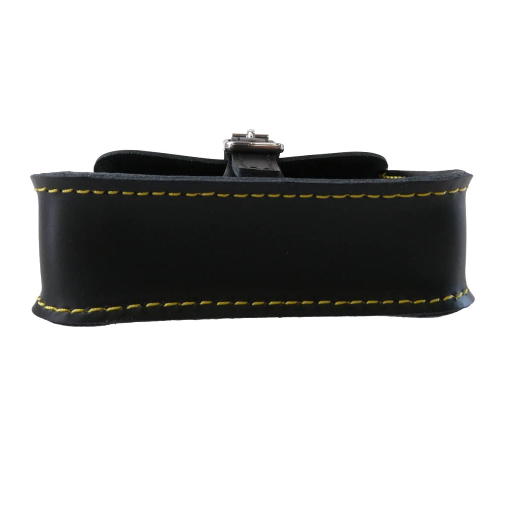 Dr.Martens ドクターマーチン AD105001 5inch SATCHEL BAG 5インチ サッチェル バッグ ブラック系 シルバー系【極上美品】【中古】
