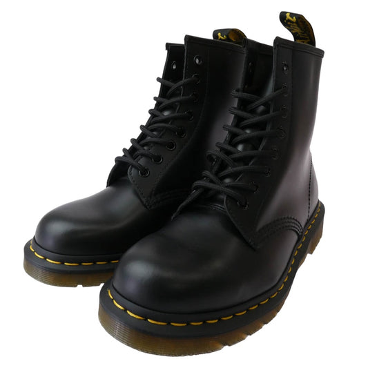 Dr.Martens ドクターマーチン 1460 Smooth Leather Boots 10072004 8EYE BOOT 8ホールブーツ レザー ブーツ ブラック系 US8【新古品】【未使用】【中古】