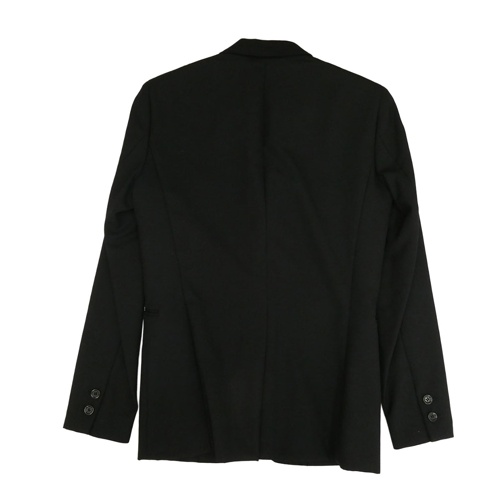 RUDE GALLERY BLACK REBEL ルードギャラリーブラックレーベル 1ボタン 半裏 スーツ セットアップ ブラック系 ジャケット2　パンツ3【中古】