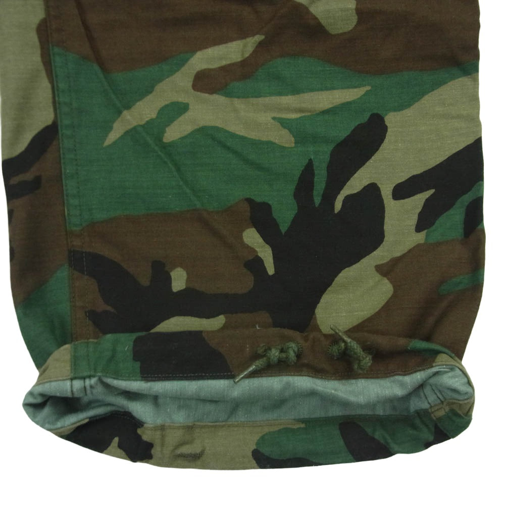 ヴィンテージ 8415-01-099-7857 US ARMY 米軍 カモフラ カーゴ パンツ グリーン系 ブラウン系 M【中古】