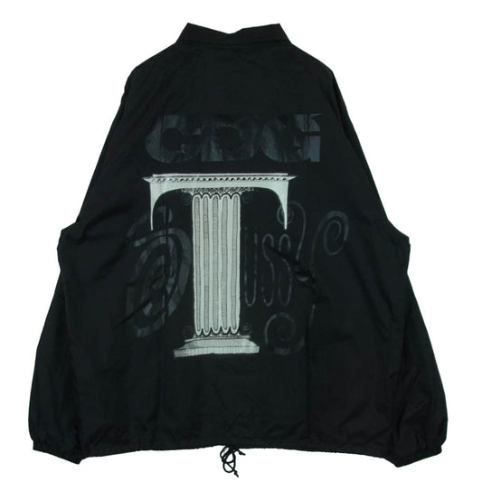 COMME des GARCONS コムデギャルソン 21AW SH-J001 CDG シーディージー コーチ ジャケット 中国製 ブラック系 XL【中古】