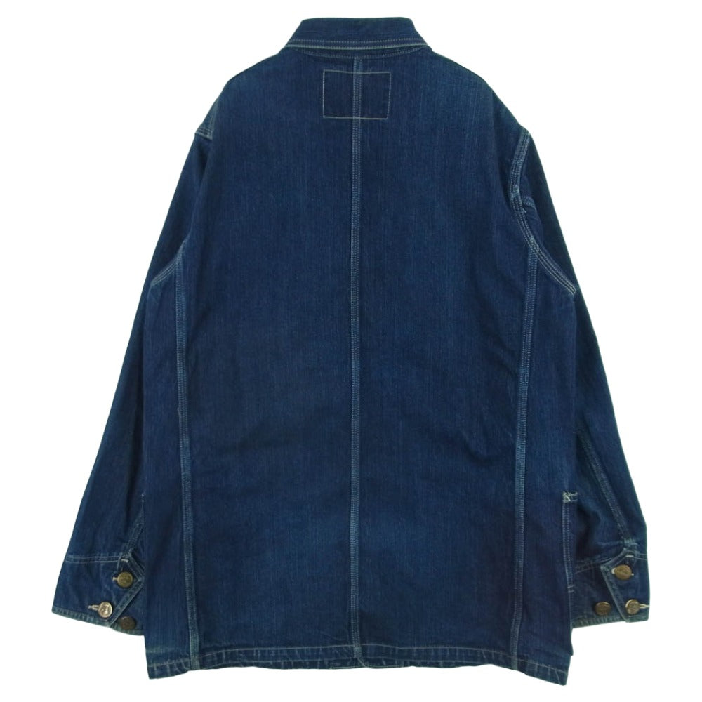 SUGAR CANE シュガーケーン SC11335 デニム カバーオール ジャケット インディゴブルー系 40【中古】
