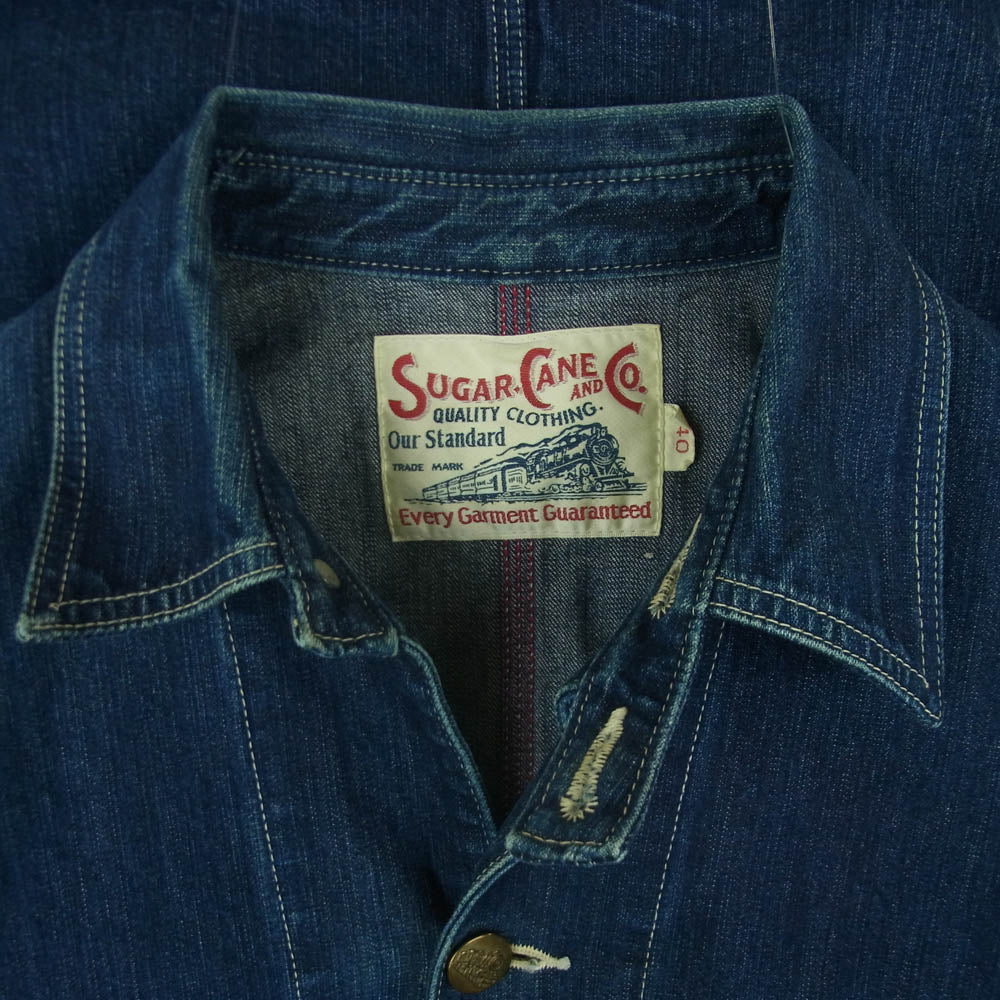 SUGAR CANE シュガーケーン SC11335 デニム カバーオール ジャケット