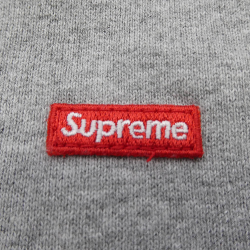 Supreme シュプリーム 25SS Small Box Zip Up Hooded Sweatshirt スモール ボックス ジップ アップ フーディー スウェットシャツ パーカー グレー系 M【美品】【中古】