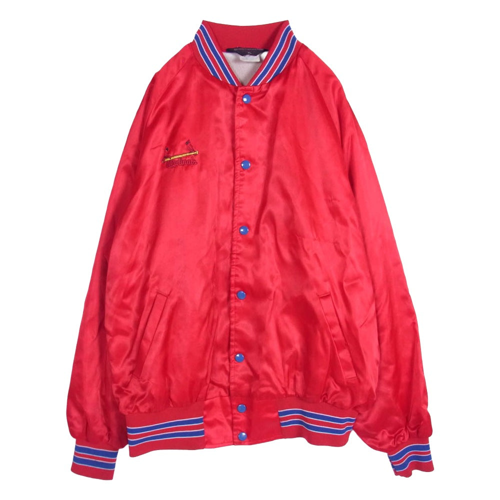 ヴィンテージ 80s SPORTS MASTER スポーツマスター USA製 ブルゾン ジャケット レッド系 XL【中古】