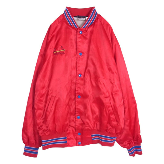 ヴィンテージ 80s SPORTS MASTER スポーツマスター USA製 ブルゾン ジャケット レッド系 XL【中古】