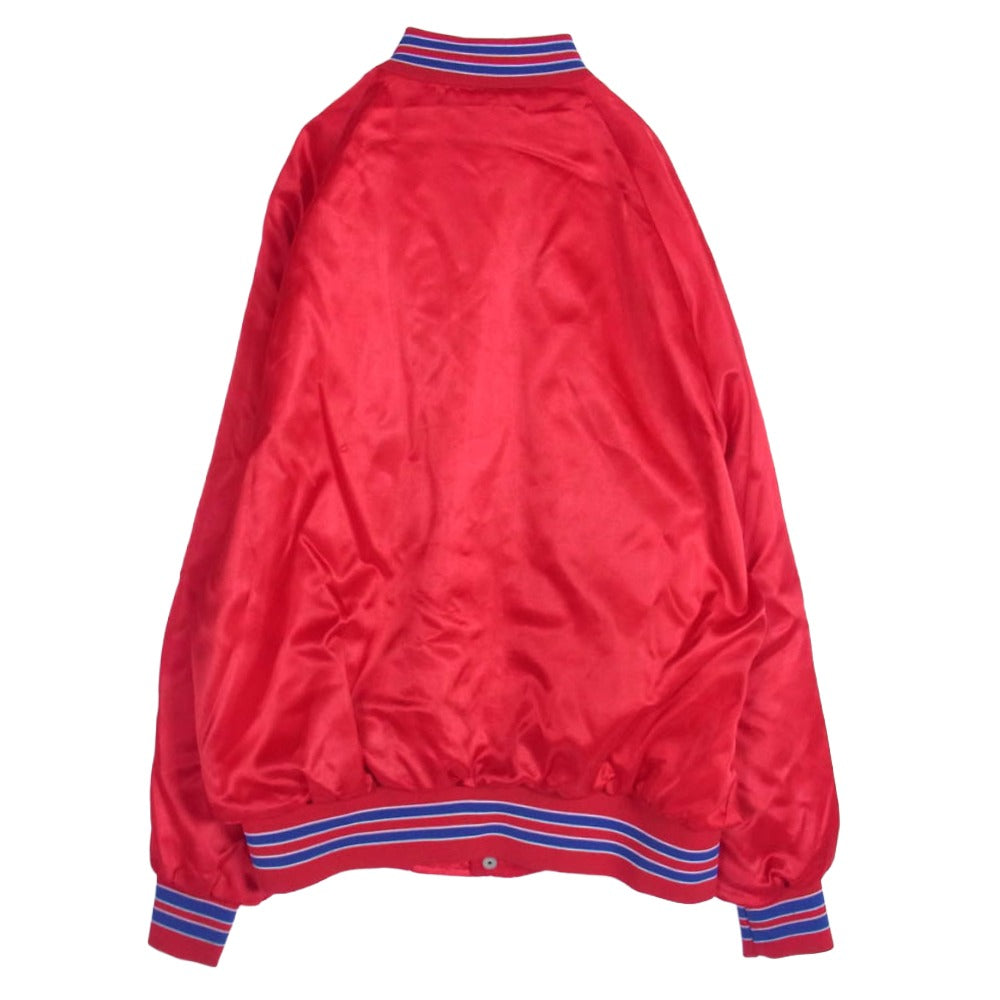 ヴィンテージ 80s SPORTS MASTER スポーツマスター USA製 ブルゾン ジャケット レッド系 XL【中古】