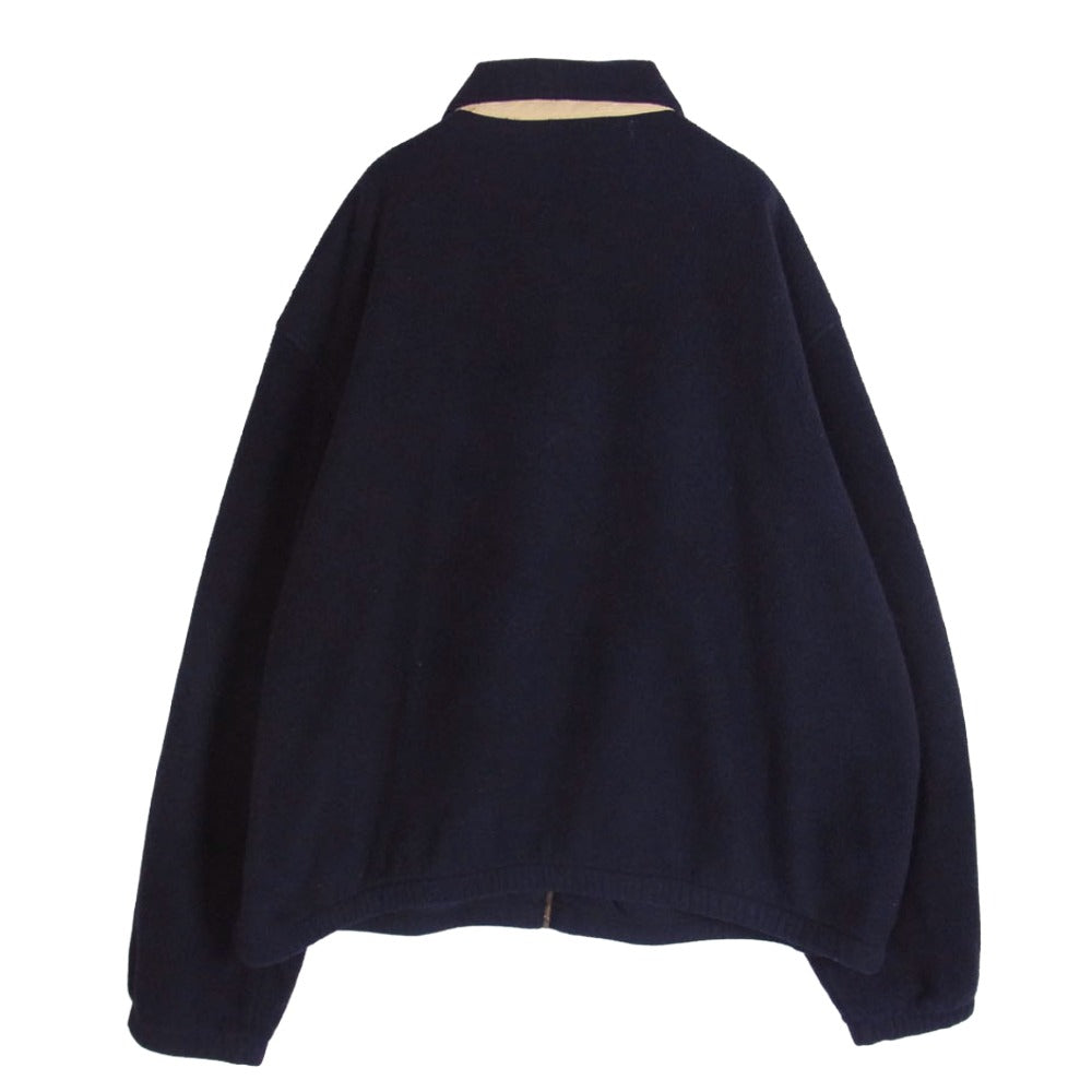 POLO RALPH LAUREN ポロ・ラルフローレン フリース スウィングトップ ジャケット ネイビー系 XL【中古】
