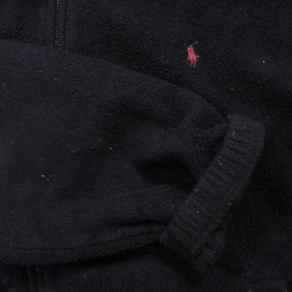 POLO RALPH LAUREN ポロ・ラルフローレン フリース スウィングトップ ジャケット ネイビー系 XL【中古】