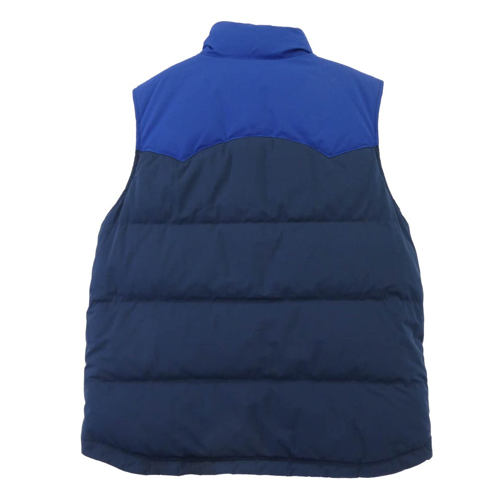 patagonia パタゴニア 20AW 27588 Reversible Bivy Down Vest リバーシブル ビビー ダウン ベスト オフホワイト系 サイズ表記なし【中古】