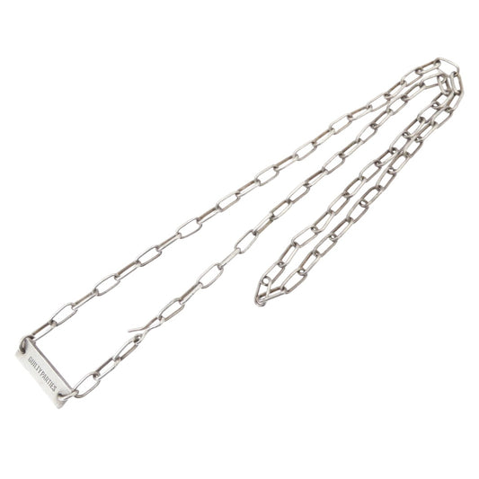 WACKO MARIA ワコマリア ロゴプレート チェーン ネックレス シルバー系【中古】