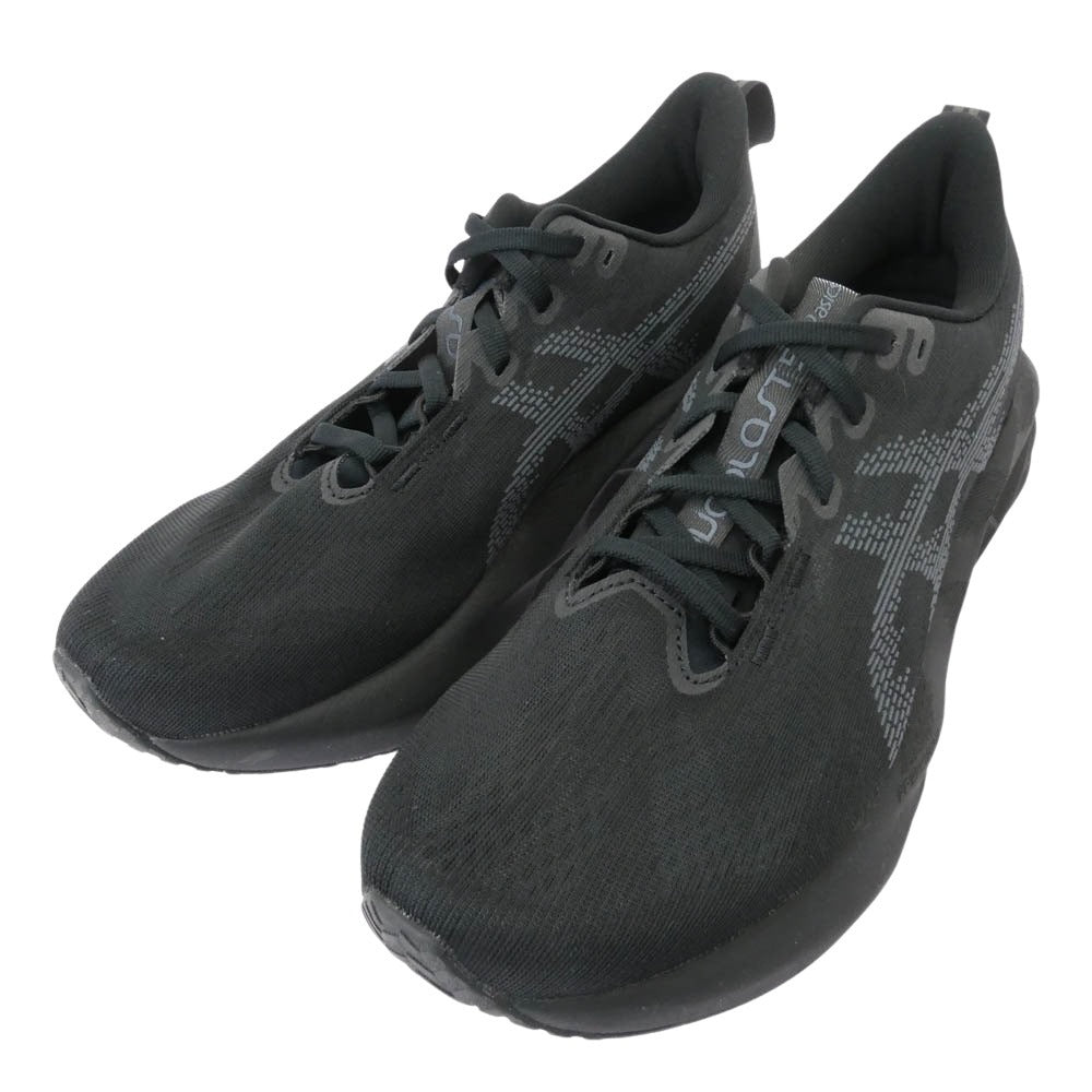 asics アシックス 1011B974 NOVABLAST 5 ノヴァブラスト 5 ランニングシューズ スニーカー ブラック系 28cm【極上美品】【中古】