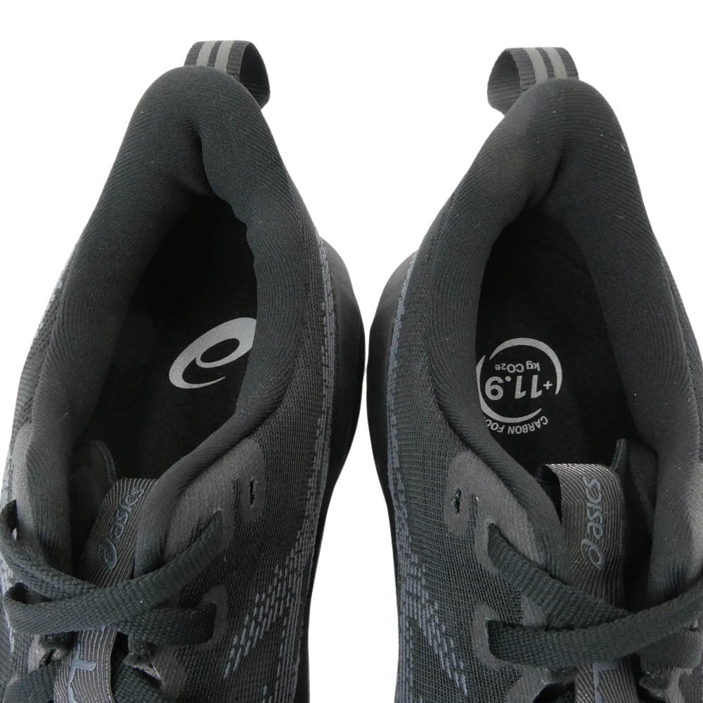 asics アシックス 1011B974 NOVABLAST 5 ノヴァブラスト 5 ランニングシューズ スニーカー ブラック系 28cm【極上美品】【中古】