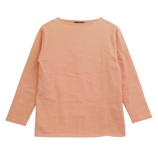 SAINT JAMES セントジェームス OUESSANTウエッソン ボートネック カットソー オレンジ系 M【中古】