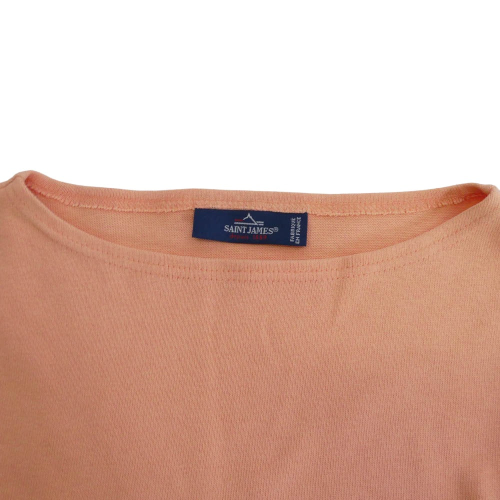 SAINT JAMES セントジェームス OUESSANTウエッソン ボートネック カットソー オレンジ系 M【中古】